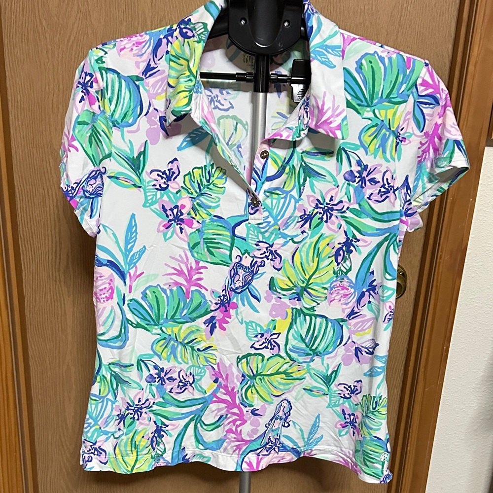 Lilly Pulitzer Frida polo xl